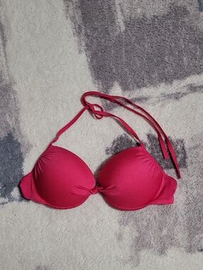 Victoria's Secret Bright Pink Padded Bikini Top